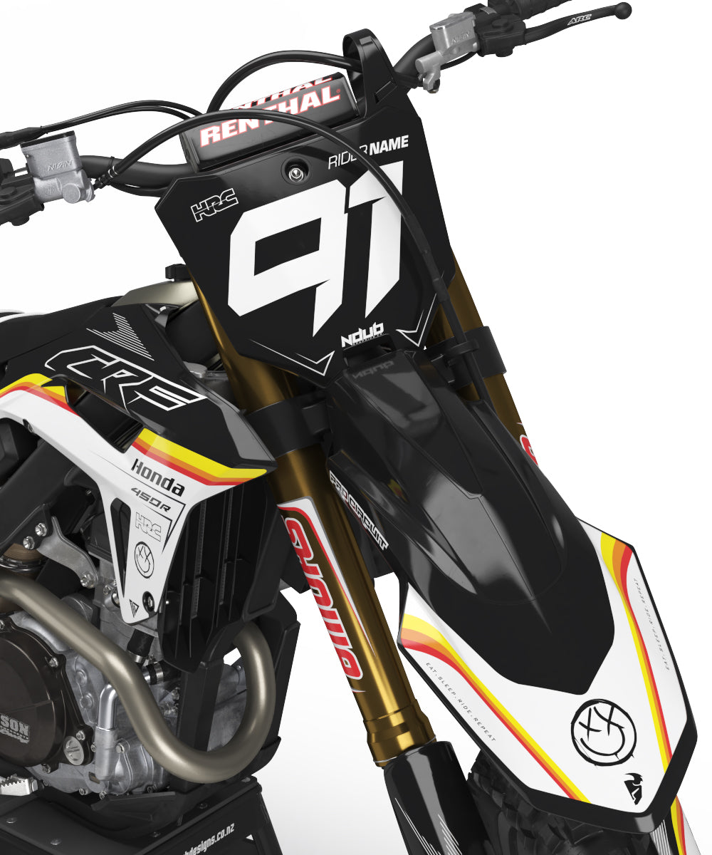 HONDA RASTA KIT BLACK – NDUB MOTOCROSS
