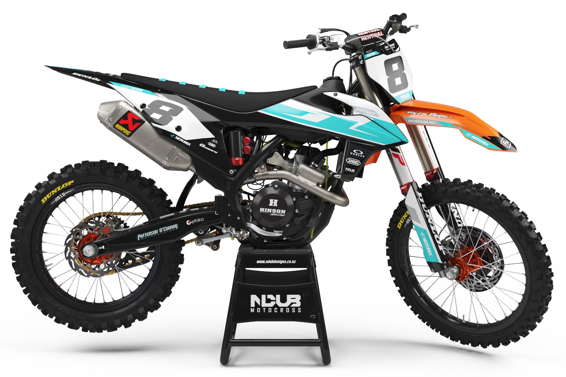 RACE KIT TEAL – NDUB MOTOCROSS